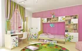 Детская комната Флёр (Белый/корпус Клен) в Марьяновке - maryanovka.katalogmebeli.com | фото 4