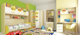 Детская комната Клаксон (Бежевый/корпус Клен) в Марьяновке - maryanovka.katalogmebeli.com | фото 5