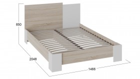 Кровать без ПМ «Сэнди» Тип 1 (без подъемного механизма) в Марьяновке - maryanovka.katalogmebeli.com | фото 4