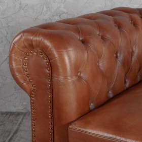 Кресло кожаное Лофт Честер (кожа) в Марьяновке - maryanovka.katalogmebeli.com | фото 3