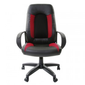 Кресло офисное BRABIX Strike EX-525 (черно-красный) в Марьяновке - maryanovka.katalogmebeli.com | фото 2