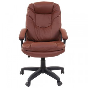 Кресло офисное BRABIX Trend EX-568 (коричневый) в Марьяновке - maryanovka.katalogmebeli.com | фото 3