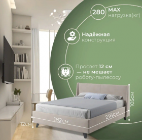 Кровать "Лорен" 1400х2000 в Марьяновке - maryanovka.katalogmebeli.com | фото 5
