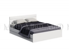 Кровать Нэнси New 1,4м (Белый/белый глянец) в Марьяновке - maryanovka.katalogmebeli.com | фото