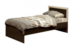 Кровать одинарная 21.55 (шир. 900) с настилом (венге/профиль дуб линдберг)/осн. в Марьяновке - maryanovka.katalogmebeli.com | фото