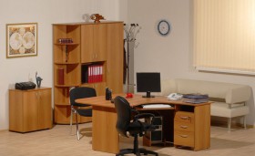 Мебель для персонала Рубин 42 Светлый миланский орех в Марьяновке - maryanovka.katalogmebeli.com | фото 2
