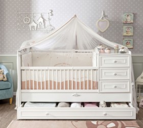ROMANTIC BABY Детская кровать-трансформер 20.21.1015.00 в Марьяновке - maryanovka.katalogmebeli.com | фото 3